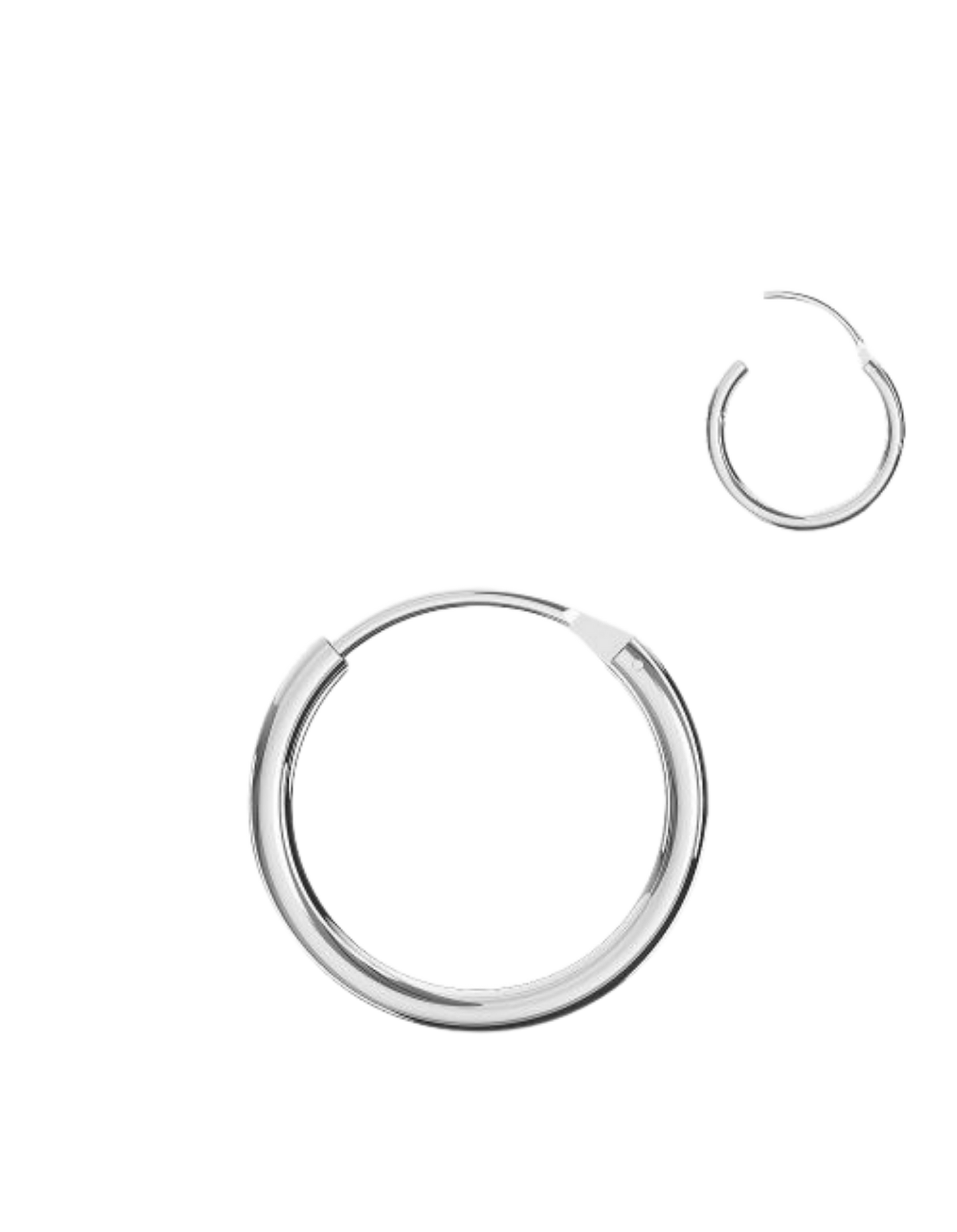 14K Gold Segment Hoop Nose Ring